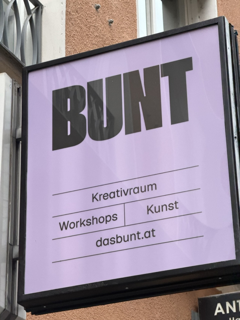 Bald wirds Bunt: Eröffnung am 26.9.26
