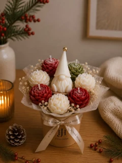 Winter Candle Bouquet Workshop