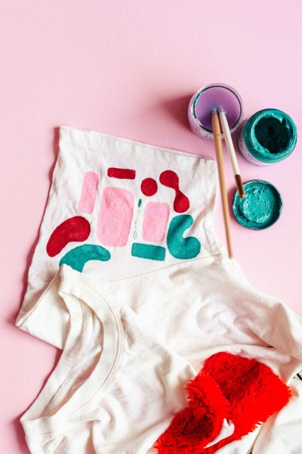 Babybody bemalen